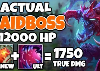 NEW Tank Items made Chogath Ult do 1750 TRUE DAMAGE (Also I had 12k HP) - League of Legends