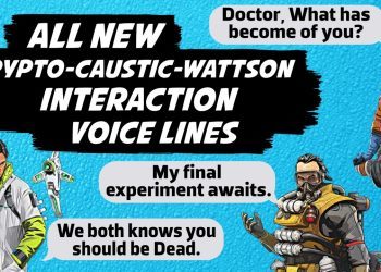 New Wattson Crypto Caustic Interaction Voice Lines - Apex Legends