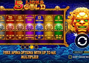 Play 5 Lions Gold® Free Game Slot by Pragmatic Play