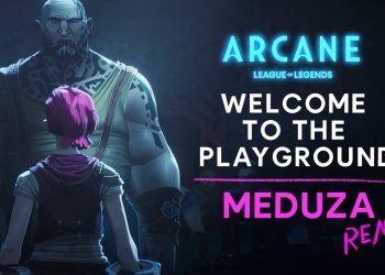 Playground (MEDUZA Remix) | Arcane League of Legends | Visualizer - Riot Games Music