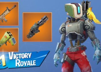 Playing as Bastion but in Fortnite