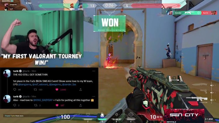 SEN Tarik on WINNING His FIRST EVER Valorant Tournament