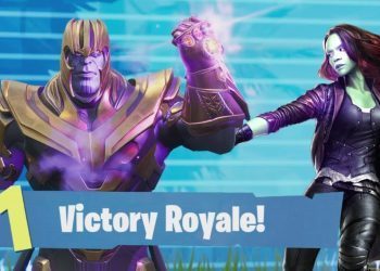 *SPOILERS* THANOS FINDS GAMORA in Fortnite Battle Royale!