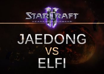 Starcraft II -- HOTS --  Game 3 Jaedong (Z) v  elfi (P) on Echo LE