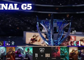 T1 vs DRX - Game 5 | Grand Finals LoL Worlds 2022 | DRX vs T1 - G5 full game