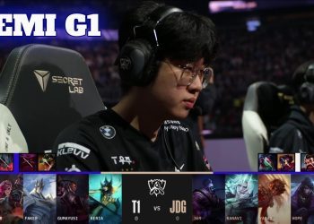 T1 vs JDG - Game 1 | Semi Finals LoL Worlds 2022 | T1 vs JD Gaming - G1 full game