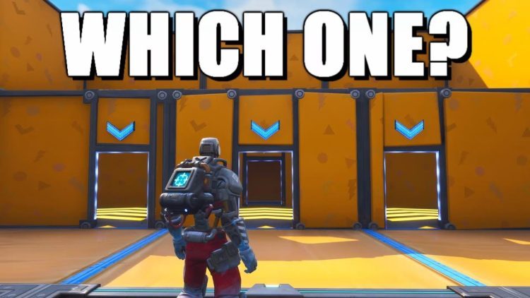 The Door Maze Challenge in Fortnite Creative!