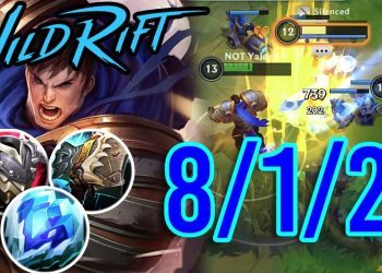 WILD RIFT: GAREN SOLO LANE (BUILD AND RUNES) FULL GAMEPLAY | RANK (TIPS)