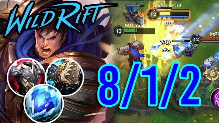 WILD RIFT: GAREN SOLO LANE (BUILD AND RUNES) FULL GAMEPLAY | RANK (TIPS)