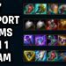 Why are Challenger Teams Building 7 Support Items