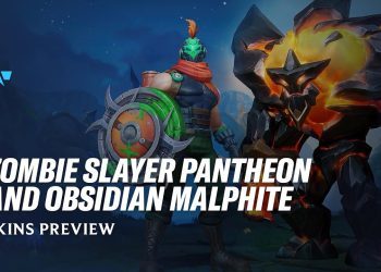 Zombie Slayer Pantheon and Obsidian Malphite Skins | Skins Preview - League of Legends: Wild Rift