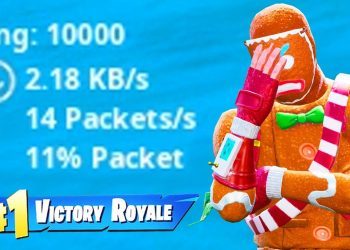 fortnite with 10000 PING