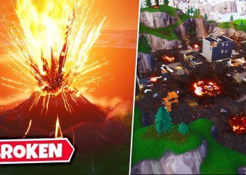 we broke THE VOLCANO EVENT