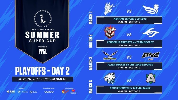 Wild Rift: SEA Icon Series - Summer Super Cup [Playoffs] - Day 2