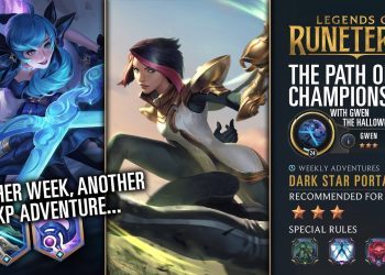 Another week, another FREE XP Adventure... | 3 Star Weekly Adventure v Fiora | Path of Champions 2.0