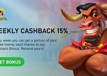 Boaboa Casino - Weekly Cashback 15%