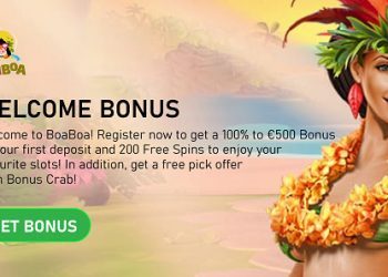 Boaboa Casino - Welcome Bonus