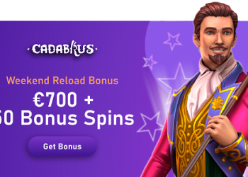 Cadabrus -WeeklyReloadBonus €700+50 BonusSpins