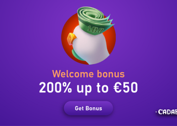 Cadabrus - Welcome Bonus 200% up to €50