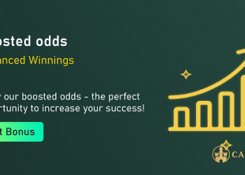 Casinia - Boosted Odds Enhanced Winnings