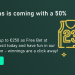 Casinia -Christmas is coming with a 50%Freebet