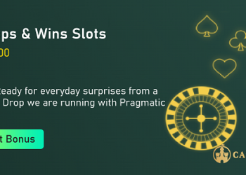 Casinia - Drops & Wins Slots €9,000