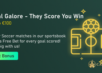 Casinia - Goal Galore - You Win up to €100