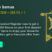 Casinia - Welcome Bonus 100% up to €500