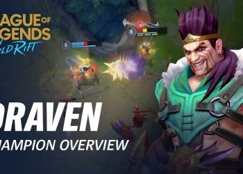 Draven Champion Overview | Gameplay - League of Legends: Wild Rift