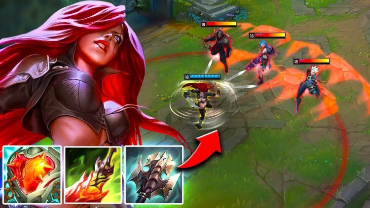 Katarina but it's the korean build that can 1v5 entire teams (S13 TANK BUILD)