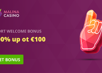 Malina - Sport Welcome Bonus 100% up to €100