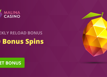 Malina - Weekly Reload Bonus 50 Bonus Spins
