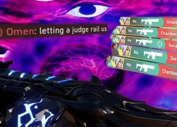 My Judge tilted this Omen back to the Shadow Realm - Valorant