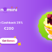 Nomini - €200 Live Cashback 25%