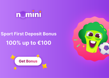 Nomini - First Deposit Bonus 100% up to €100