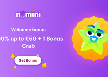 Nomini - Welcome bonus 200% up to €50