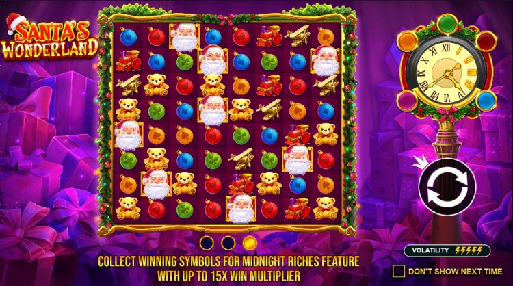 Play Santa's Wonderland® Free Game Slot by Pragmatic Play