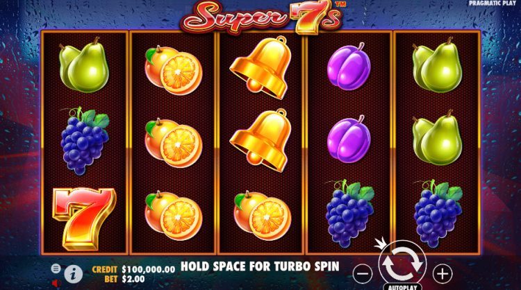 Play Super 7s® Free Game Slot by Pragmatic Play