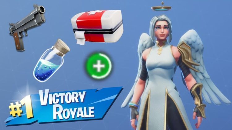 Protecting Mercy but in Fortnite