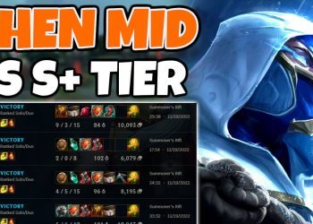 SHEN is one of the BEST MIDS right now?! | Challenger Shen | 12.22 - League of Legends