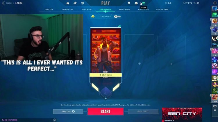 Sen Tarik Reacts to The New *PERFECT* Valorant UI Changes