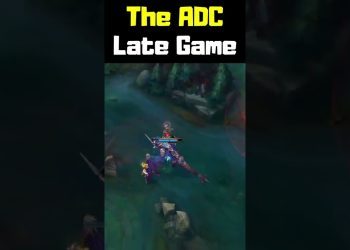 The ADC Late Game - League of Legends #shorts