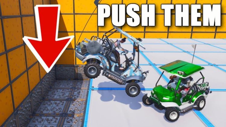 The Crash Derby Gamemode in Fortnite Creative!