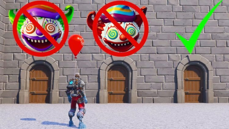 The HORROR Door Maze Challenge in Fortnite Creative!