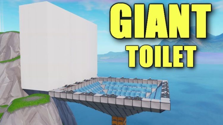 The Toilet Challenge in Fortnite Creative!