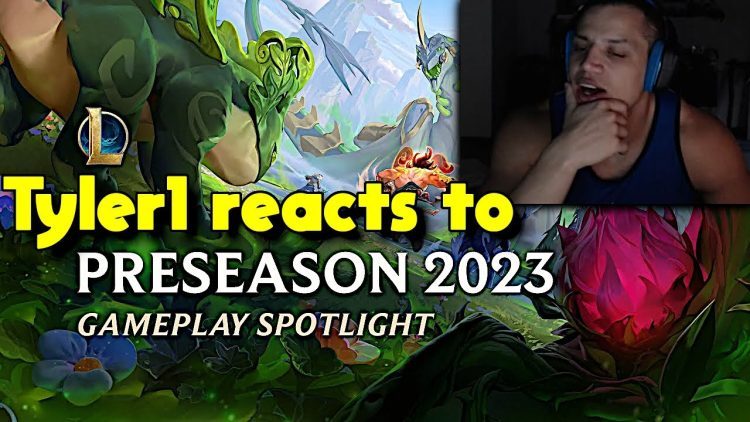 Tyler1 reacts to Preseason 2023 Spotlight | Gameplay - League of Legends