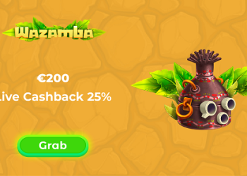 Wazamba - €200 Live Cashback 25%