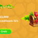 Wazamba - €3,000 Weekly cashback 15%
