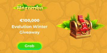 Wazamba - Evolution Winter Giveaway €100,000