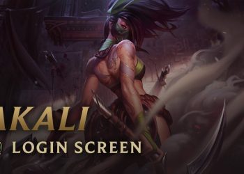 Akali, the Rogue Assassin | Login Screen - League of Legends